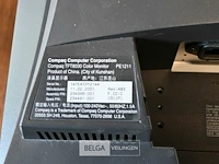 Computerscherm - merk : compaq - afbeelding 3 van  3
