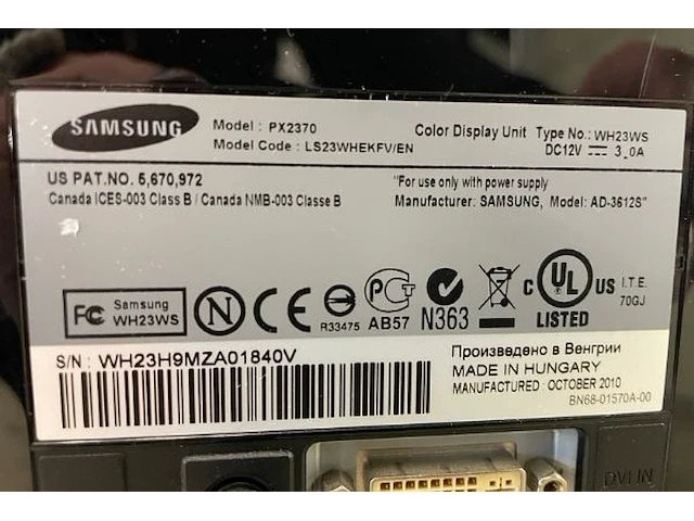 Computerscherm samsung - afbeelding 2 van  2