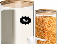 Comsaf glazen voedselcontainers (2 stuks) - afbeelding 1 van  5