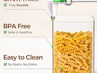 Comsaf glazen voedselcontainers (2 stuks) - afbeelding 5 van  5