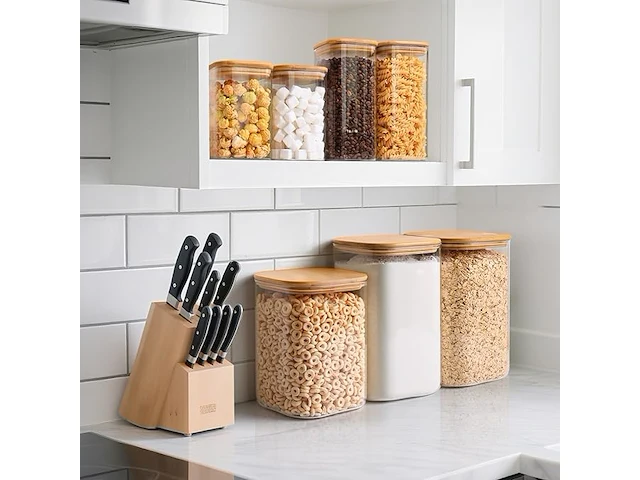 Comsaf glazen voedselcontainers - afbeelding 3 van  3