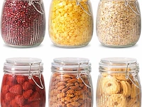 Comsaf luchtdichte glazen pot met deksel - afbeelding 1 van  3