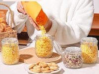 Comsaf luchtdichte glazen pot met deksel - afbeelding 3 van  3