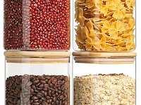 Comsaf voorraadpotten (4 stuks, 1100ml) - afbeelding 1 van  4