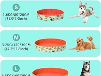 Comsle hard zwembad voor grote honden - afbeelding 2 van  4