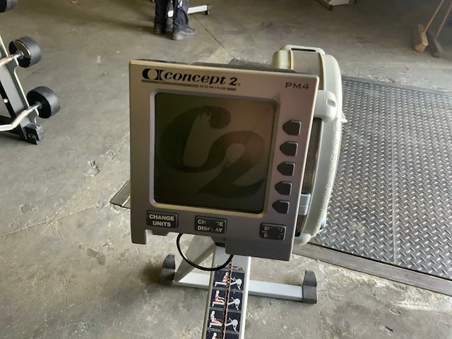Concept 2 - model e - pm4 - rowing trainer - afbeelding 4 van  5