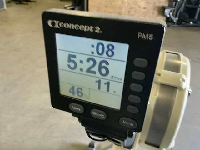 Concept 2 - model e - pm4 - rowing trainer - afbeelding 4 van  7