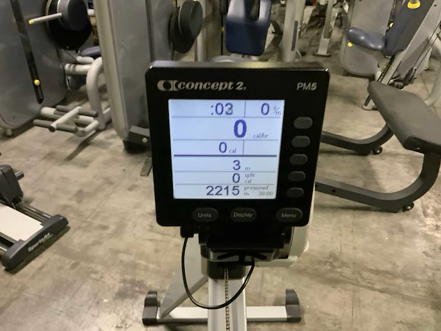 Concept 2 model e ergometer pm5 roeitrainer - afbeelding 4 van  6