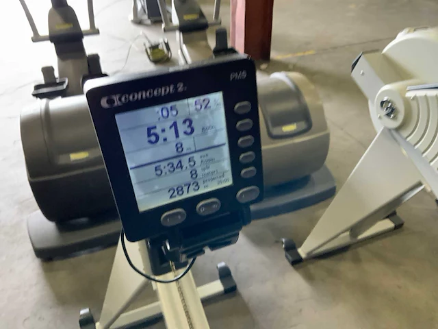 Concept 2 model e pm5 roeitrainer - afbeelding 4 van  5