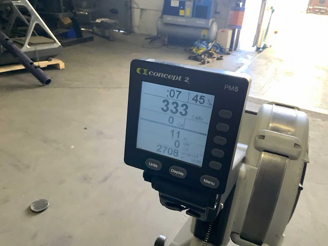 Concept 2 model e pm5 roeitrainer - afbeelding 4 van  6