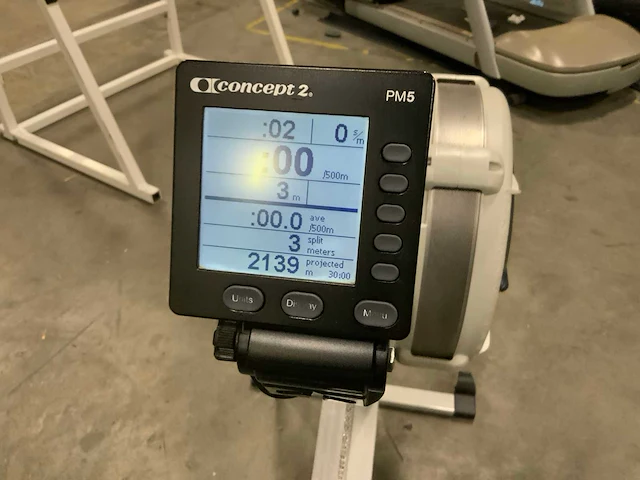 Concept 2 model e pm5 roeitrainer - afbeelding 4 van  6