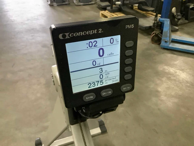 Concept 2 model e pm5 roeitrainer - afbeelding 5 van  8