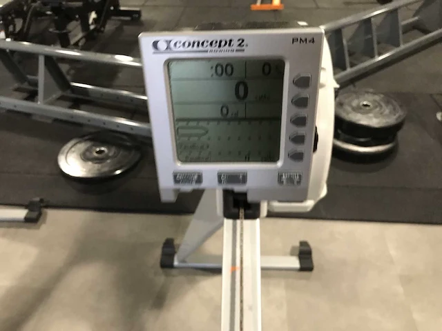 Concept 2 model e roeier pm4 roeitrainer - afbeelding 2 van  4