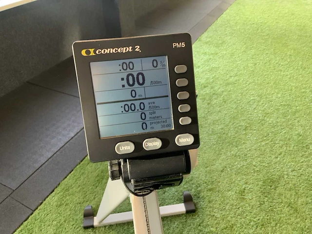 Concept 2 model e roeier pm5 roeitrainer - afbeelding 6 van  6