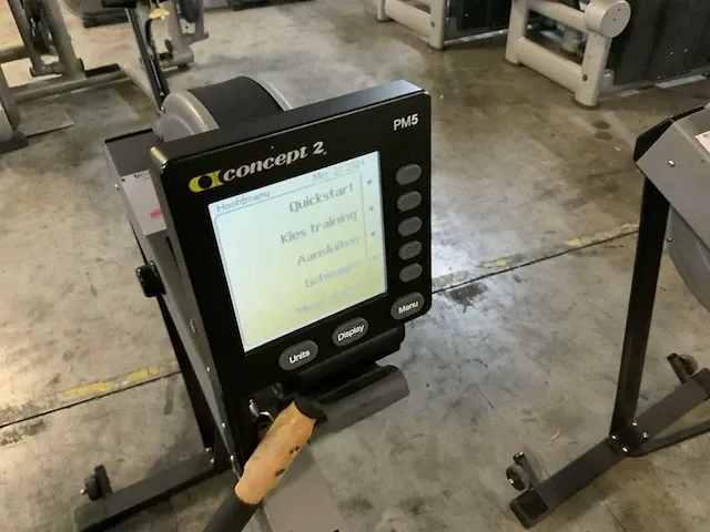 Concept2 model c roeier roeitrainer - afbeelding 4 van  4