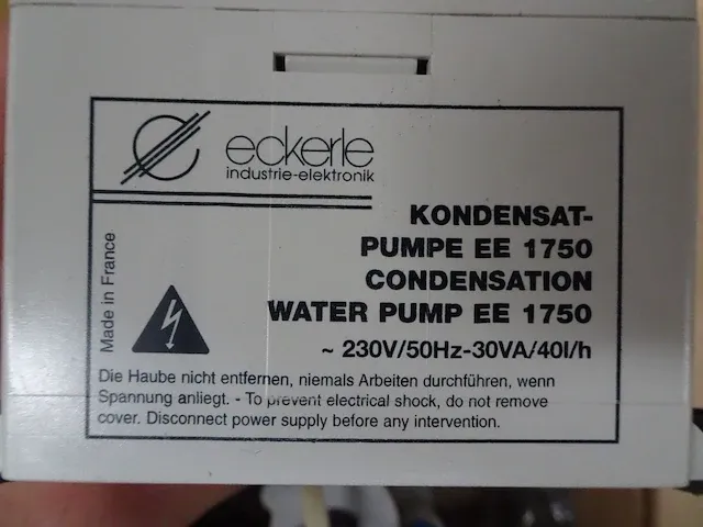 Condensaatpomp eckerle - afbeelding 2 van  4