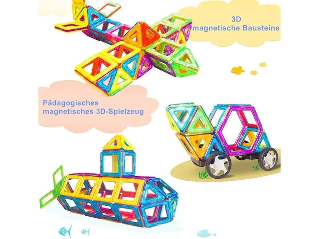 Condis magnetische bouwstenen - afbeelding 3 van  5