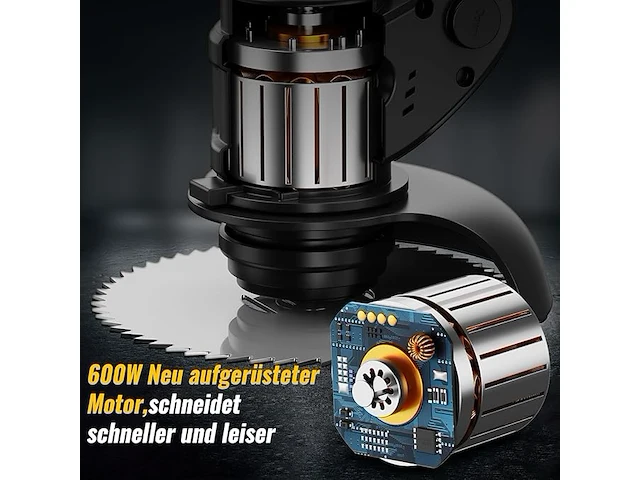 Conentool grastrimmer met accu, 600 w - afbeelding 3 van  5