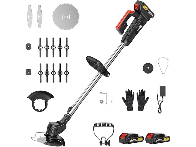Conentool grastrimmer met accu, 600 w - afbeelding 1 van  5