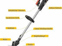 Conentool grastrimmer met accu, 600 w - afbeelding 2 van  5