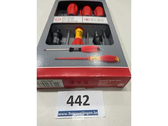 Connex 6 delige schroevendraaierset - afbeelding 1 van  3