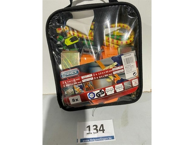 Connex 8 delige set spanbanden en bagaedragers - afbeelding 2 van  3