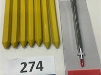 Connex kraspen - connex krijt vettig geel 7 stuks - afbeelding 1 van  3