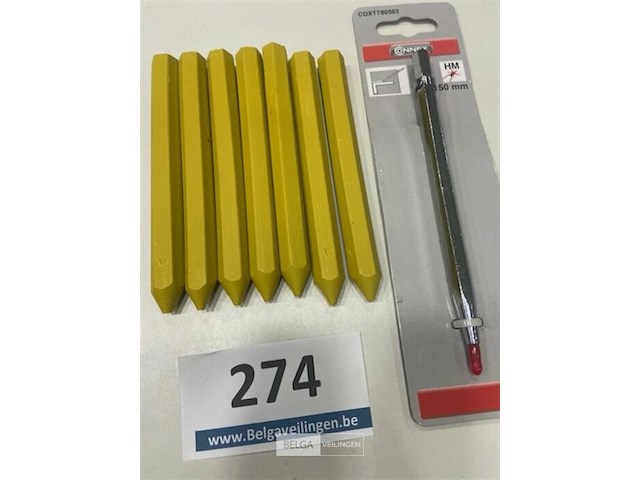 Connex kraspen - connex krijt vettig geel 7 stuks - afbeelding 3 van  3
