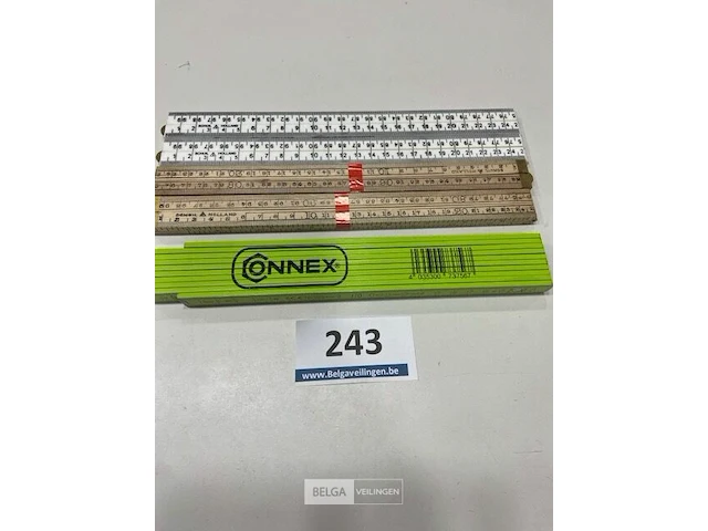 Connex vouwmeter 1x 2 meter en 4x 1meter - afbeelding 1 van  3