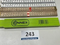 Connex vouwmeter 1x 2 meter en 4x 1meter - afbeelding 1 van  3