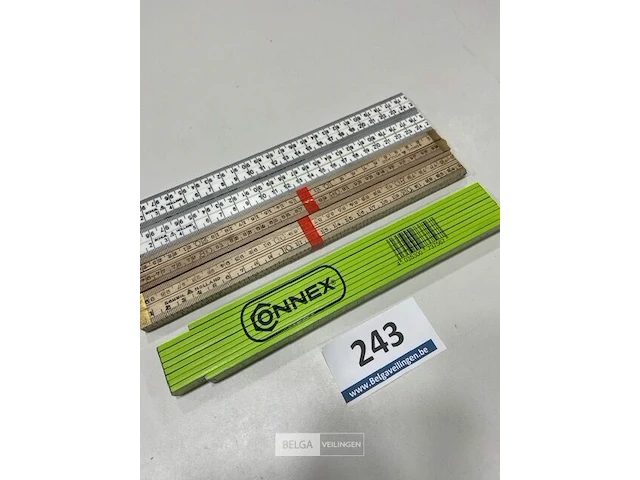 Connex vouwmeter 1x 2 meter en 4x 1meter - afbeelding 3 van  3