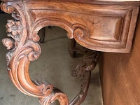 Console met witte carreramarmer / doublure - afbeelding 8 van  9