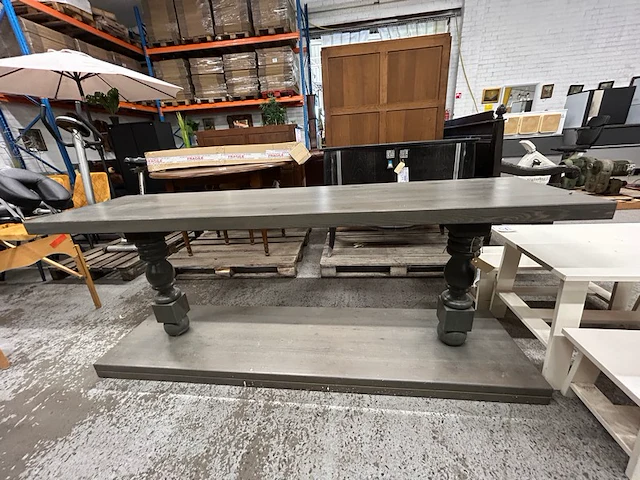 Console tafel massief grenen - afbeelding 1 van  5