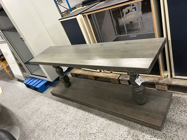 Console tafel massief grenen - afbeelding 1 van  5