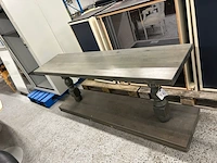 Console tafel massief grenen - afbeelding 1 van  5