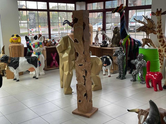 Console van wortelhout decoratiestuk - afbeelding 1 van  5