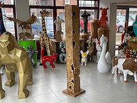 Console van wortelhout decoratiestuk - afbeelding 2 van  5