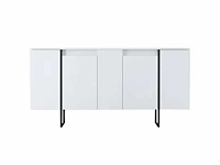 Consoletafel - witte en metalen poten - afbeelding 2 van  9