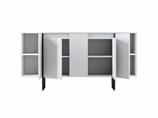 Consoletafel - witte en metalen poten - afbeelding 3 van  9
