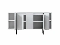 Consoletafel - witte en metalen poten - afbeelding 3 van  9