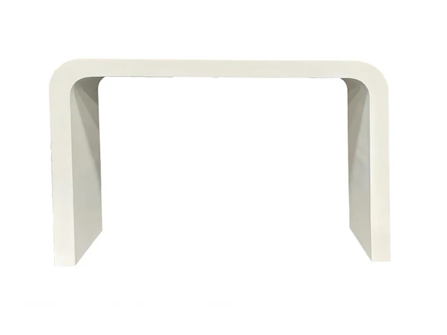 Consoletafel in witte mortex - afbeelding 2 van  4