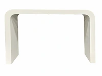 Consoletafel in witte mortex - afbeelding 2 van  4