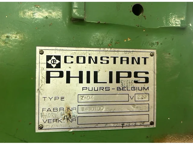 Constant philips 7.04 kettingfrees machine - afbeelding 6 van  9