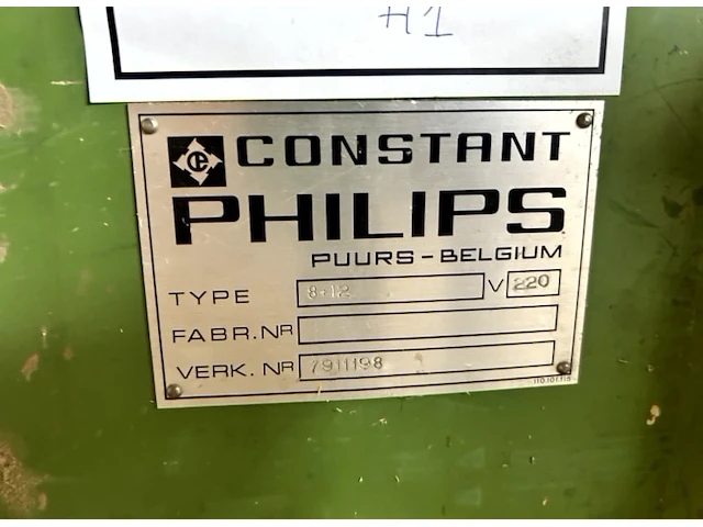 Constant philips 8+12 houtfreesmachine - afbeelding 8 van  9