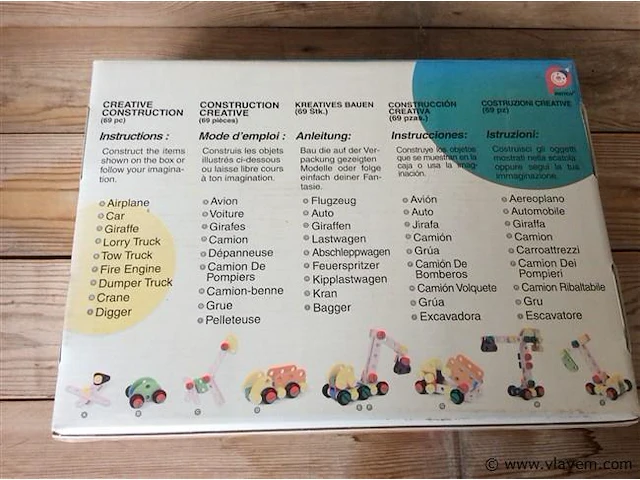 Constructiespel - afbeelding 2 van  2