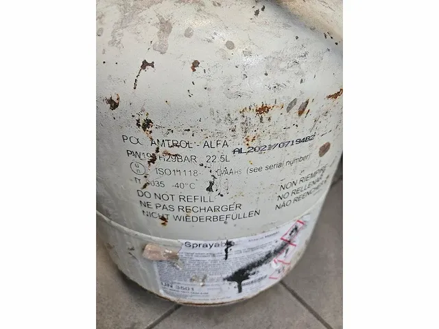 Contactlijmdrukvat amtrol 22.5l - afbeelding 2 van  4