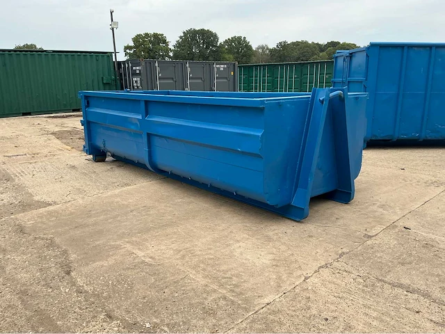 Container 2m breed afvalcontainer - afbeelding 3 van  4