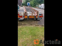 Container aanhangwagen 3-assige van hool n.c - afbeelding 1 van  9