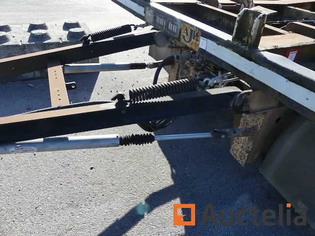 Container aanhangwagen ajk affi/10-20/19.0 (te herstellen) - afbeelding 4 van  15