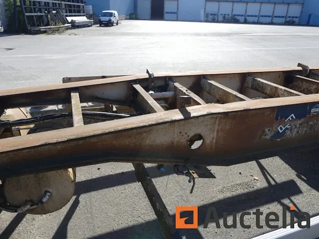 Container aanhangwagen ajk affi/10-20/19.0 (te herstellen) - afbeelding 5 van  15